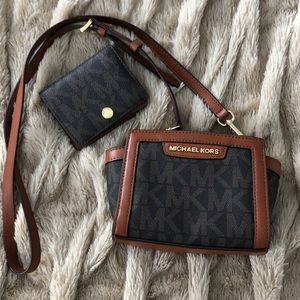 Michael Kors Crossbody Purse & Matching Wallet